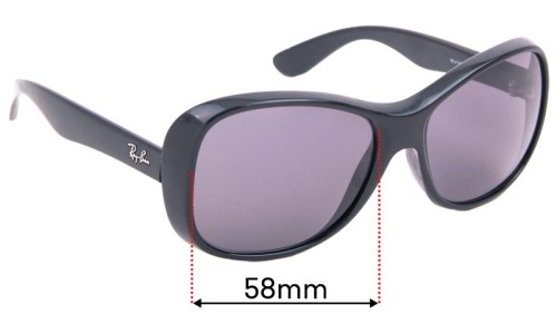 Sunglass Fix Replacement Lenses for Ray Ban RB4139 - 58mm Wide 