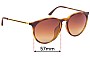 Sunglass Fix Lentes de Repuesto para Ray-Ban RB4274-F - 57mm Wide 