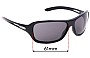 Sunglass Fix Replacement Lenses for Revo RE4040 Highside  - 61mm Wide 