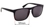 Sunglass Fix Replacement Lenses for Rip Curl Century - 57mm Wide 