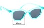 Sunglass Fix Lentes de Repuesto para Sin Vegas - 49mm Wide 
