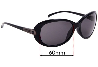 Spotters Ebony Replacement Lenses 60mm wide 