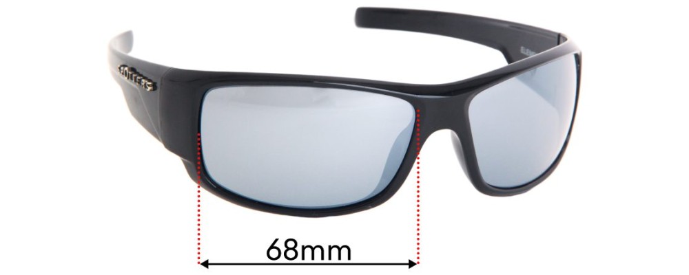 Sunglass Fix Replacement Lenses for Spotters Element - 68mm Wide