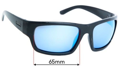 Sunglass Fix Replacement Lenses for Spotters Freak - 65mm Wide 