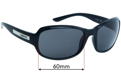 Spotters Ruby Replacement Lenses 60mm wide 