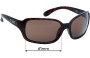 Sunglass Fix Replacement Lenses for Tonic Cove - 61mm Wide 