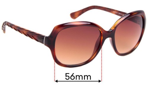 Sunglass Fix Replacement Lenses for Vogue VO2871-S - 56mm Wide 