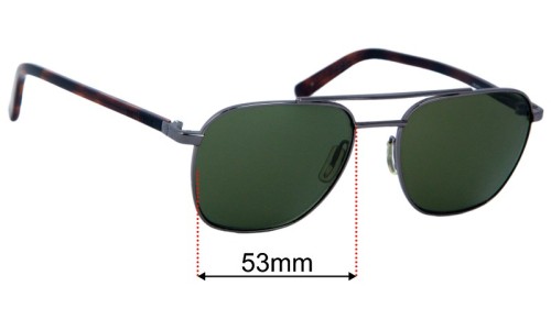 Harley Davidson HD 2012 Replacement Lenses 53mm wide 