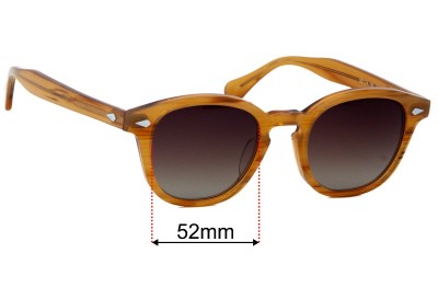 Moscot Lemtosh Replacement Lenses 52mm wide 