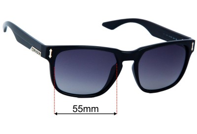 Dragon Monarch Replacement Lenses 55mm wide 