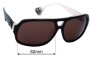 Sunglass Fix Replacement Lenses for Chrome Hearts Boink - 62mm Wide 