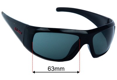 Dirty Dog Gangster Replacement Lenses 63mm wide 