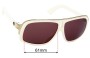 Sunglass Fix Replacement Lenses for Dragon GG - 61mm Wide 