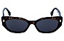 Fendi FE 40018I Replacement Sunglasses Lenses Front View 