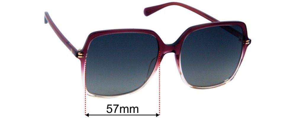 Gucci GG0544S Replacement Lenses 57mm