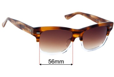 Gucci GG1085/F/S Replacement Lenses 56mm wide 