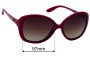 Sunglass Fix Verres de Remplacement pour Oakley Sweet Spot OO9169 - 57mm Wide 