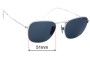 Sunglass Fix Replacement Lenses for Ray Ban RB8157 Frank Titanium - 51mm Wide 