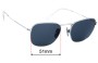 Sunglass Fix Ersatzgläser für Ray-Ban RB8157 Frank Titanium - 51mm Wide 