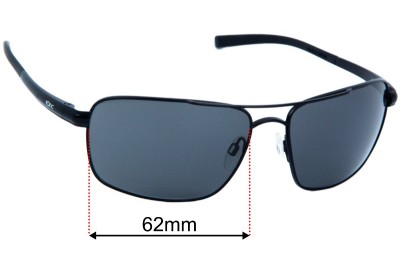 Tonic Blaq Lentes de Repuesto 62mm wide 