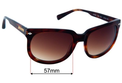 Wayne Cooper Pipi WC978 Replacement Lenses 57mm wide 