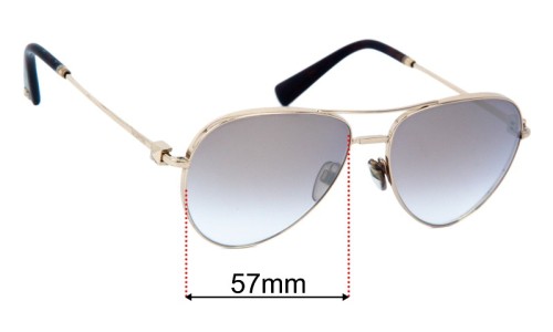 Valentino VA2034 Replacement Sunglasses Lenses 