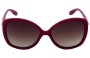 Oakley Sweet Spot OO9169 Replacement Sunglass Lenses - 57mm wide Front View 