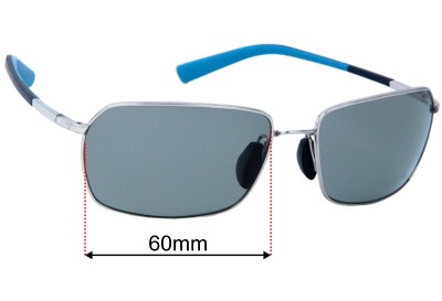 Maui Jim MJ323 High Tide Replacement Lenses 60mm wide 