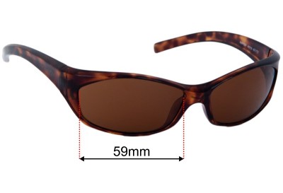 Arnette Ripper AN4019 Verres de Remplacement 59mm wide 