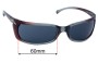 Sunglass Fix Verres de Remplacement pour Arnette Matik AN4034 - 60mm Wide 