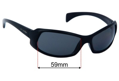 Arnette AN4044 Replacement Lenses 59mm wide 