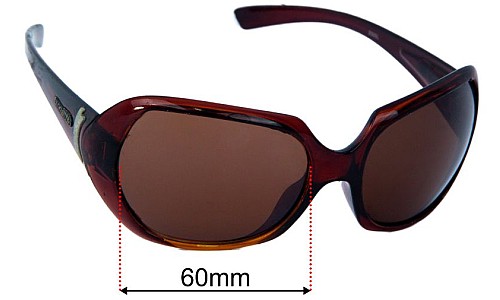 Arnette Heavenly AN4093 Replacement Sunglass Lenses - 60mm wide 