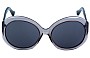 Balenciaga BAL 0123/S Sunglasses Replacement Lenses Side View 