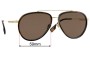 Sunglass Fix Replacement Lenses for Burberry B 3125 Oliver - 59mm Wide 
