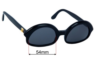 Chanel 01944 Replacement Lenses 54mm wide 