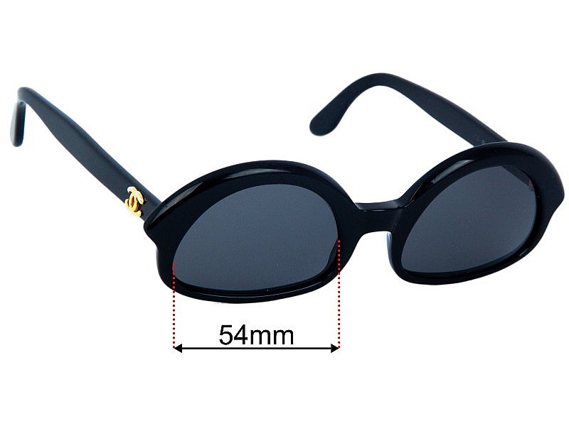 Chanel 01944 54mm Replacement Lenses by Sunglass Fix™