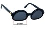 Sunglass Fix Replacement Lenses for Chanel 01944 - 54mm Wide 