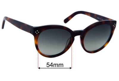 Chloe CE 691S Replacement Lenses 54mm wide 