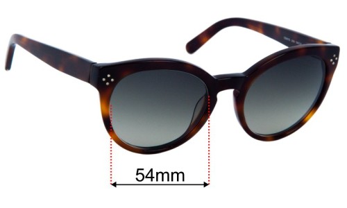 Sunglass Fix Replacement Lenses for Chloe CE691S - 55mm wide 