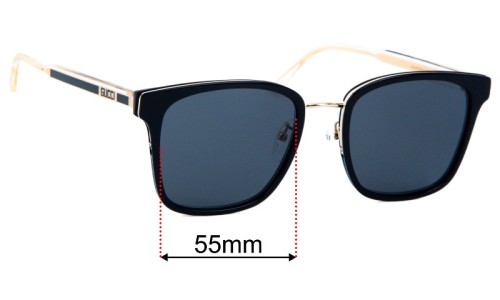 Gucci GG0563SKN Replacement Lenses - 55mm 