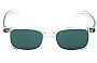 Lunor Mod 245 Replacement Sunglasses Lenses - 50mm Wide Front View 