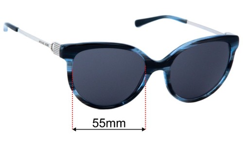 Michael Kors MK2052 Abi Sunglasses Replacement Lenses 