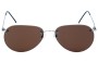 Sunglass Fix Replacement Lenses for Maison Martin Margiela MMM 09GM Front View 