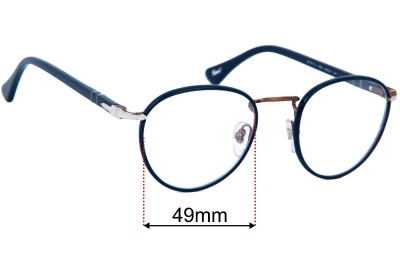 Persol 2410-V-J Replacement Lenses 49mm wide 