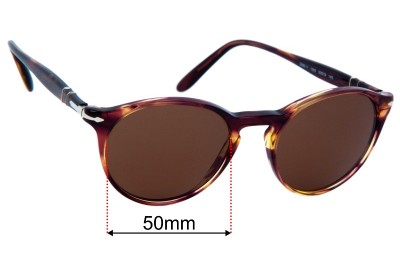 Persol 3092-V Replacement Lenses 50mm wide 