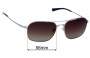 Sunglass Fix Ersatzgläser für Police Rival 1 S 8952 - 56mm Wide 