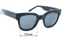 Sunglass Fix Replacement Lenses for Sun Buddies Liv - 51mm Wide 