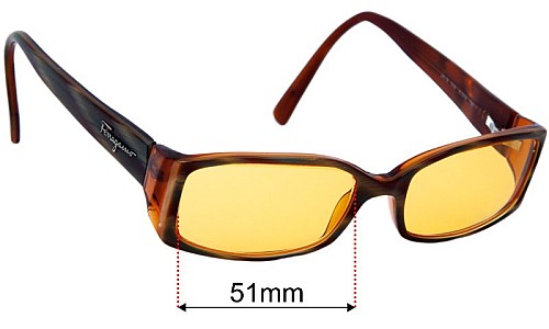 Salvatore Ferragamo 2619 Sunglasses Replacement Lenses 