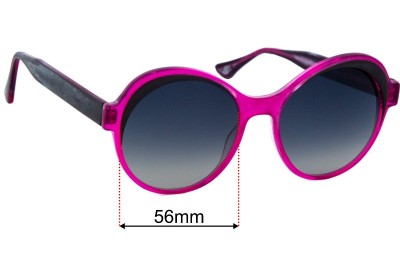 Thierry Lasry Bubbly Replacement Lenses 56mm wide 