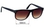 Sunglass Fix Replacement Lenses for Tom Ford Olivier TF236 - 58mm Wide 
